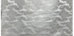 TNO2雲柄より金　白銀